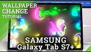 How to Download & Apply Live Wallpaper in Samsung Galaxy Tab S7+? Magic Fluids Application