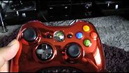 Red Chrome Xbox 360 Controller Review