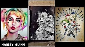 Harley quinn fan art compilation