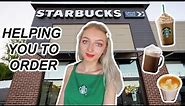 ENTIRE Starbucks Menu EXPLAINED by a BARISTA | What To Order At Starbucks