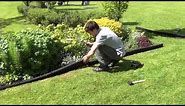 How to Install Crumb Rubber Garden Edging
