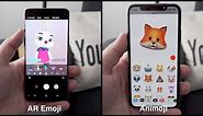Samsung's "AR Emoji" vs Apple's "Animoji"