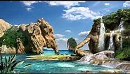 Legendary Waterfalls Animated Wallpaper http://www.desktopanimated.com/