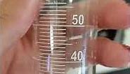 Uncertainty Lab - 100 mL graduated cylinder part 1