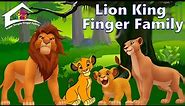 Lion king finger family - dady finger nursery rhyme - Animals Daddy Finger Songs For Children