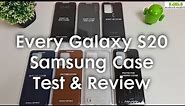 Every Samsung Galaxy S20 Case Test & Review (S20/S20 Plus/S20 Ultra)