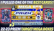 BIG RETAIL MOJO! 🔥 2022-23 Panini Prizm Basketball Retail Mega Box Review x3 (Target)