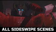 Transformers War For Cybertron Earthrise(2021) All Sideswipe Scenes HD
