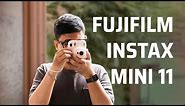 Trên tay máy ảnh Fujifilm Instax Mini 11