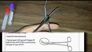Curved Forceps Artery Uses | Surgical Instruments uses | Forceps Artery