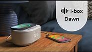 i-box Dawn | Bedside Alarm Clock with Wireless Charging