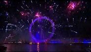 London New Year's Eve Fireworks 2018 BBC One