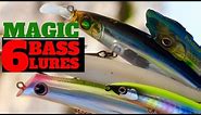 6 Must Have Bass lures for Sea Fishing