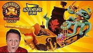 Treasure X Sunken Gold Pirate Ship with Real Gold Doubloon Season 5 Adventure Fun Toy review by Dad!