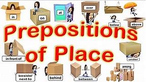 Prepositions of Place | English Grammar | Teacher Beth Class TV