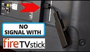 How to fix Amazon Fire TV Stick No signal? || HDMI ports "No Signal" on Fire TV Stick