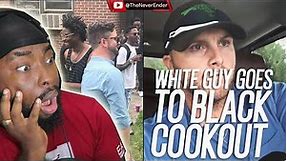 WHITE GUY GOES TO HIS FIRST "BLACK COOKOUT" (HILARIOUS REACTION)