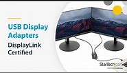USB-A Display Adapter Family / DisplayLink | StarTech.com