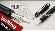 PILOT S (Signature) Nib Writing Review