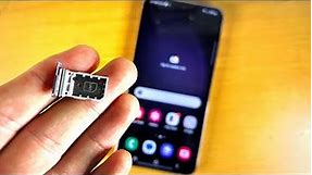 How To Insert SIM Card in Samsung Galaxy S23 [Dual SIM Slot]