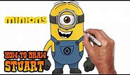 How to Draw Stuart | Minions