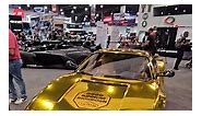 Gold Ferrari Testarossa