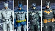 Batman: Arkham Origins - ALL Batman Suits