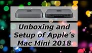 NEW Mac Mini 2018 unboxing & setup