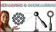 Expansion and contraction of matter: Heat and Particle Theory