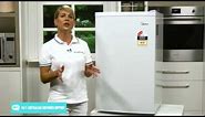 Midea MF92W 92L Upright Freezer appliance overview by product expert - Appliances Online