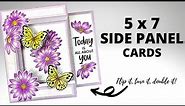 5 x 7 Side Fold Card