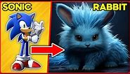 SONIC the Hedgehog ALL CHARACTERS as BUNNY | storytelling