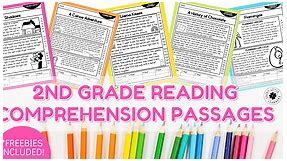 500  Reading Comprehension Passages for 2nd Grade