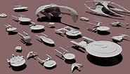 Comparing the Sizes of Star Trek Starships
