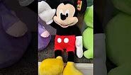 Mickey Mouse Plush - Large, soft, stuffed toy.