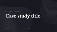 Free case study presentation template: Examples & tips | Pitch
