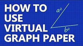 How to use virtual graph paper