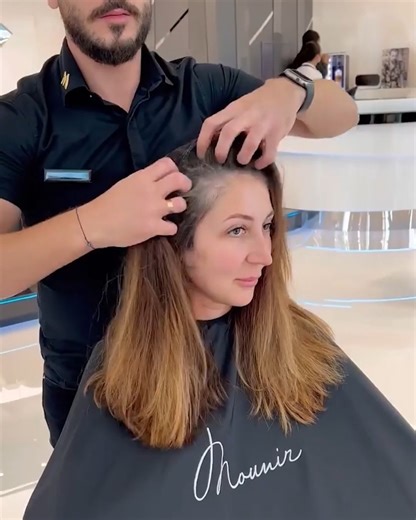 2.2M views · 5.6K reactions | A breathtaking hair transformation! #transformation #hair | Mounir | Facebook