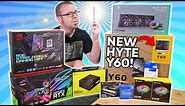 Building an EPIC Liquid-Cooled Gaming PC in the all-new HYTE Y60 Case!