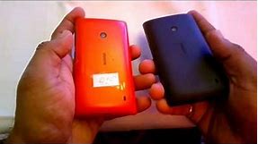 Nokia Lumia 525 vs 520 -- Side By Side Comparison