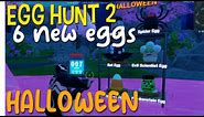 FORTNITE - EGG HUNT 2 - Halloween 6 New Eggs 5254-3662-3657
