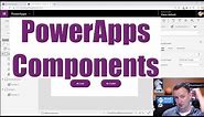 Intro PowerApps Components including Input and Output properties
