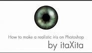How to Make a Realistic Iris on Photoshop