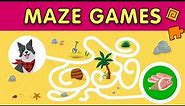 10 Maze Games for Kids | Can you Make Your Way Through All These Mazes?