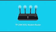 TP-Link VDSL Modem Routers Introduction