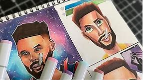 Steph Curry Illustrated In 5 CRAZY Art Styles! 🔥