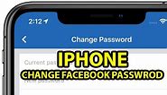 How to Change Facebook Password on iPhone