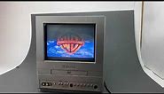 EMERSON EWC09D5 9" CRT TV DVD Player Combo Retro Gaming Television Portable