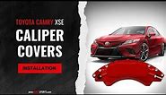 HRS 2018-2024 Toyota Camry XSE Caliper Covers Installation