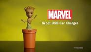 Adorable Dancing Baby Groot USB Car Charger